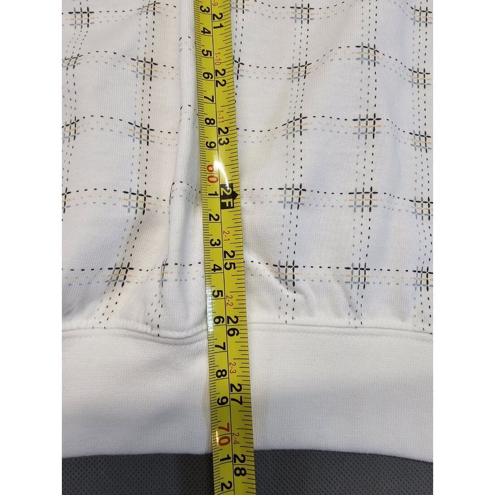 Davind Taylor Collection Checkered Pattern Polo Size Large - Picture 4 of 6